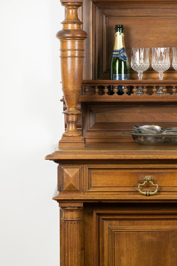 Rare Mid 19th Century Louis XVI Style Cabinet - French antique 展示櫃 4
