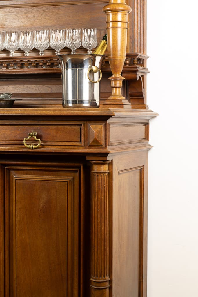 Rare Mid 19th Century Louis XVI Style Cabinet - French antique 展示櫃 3