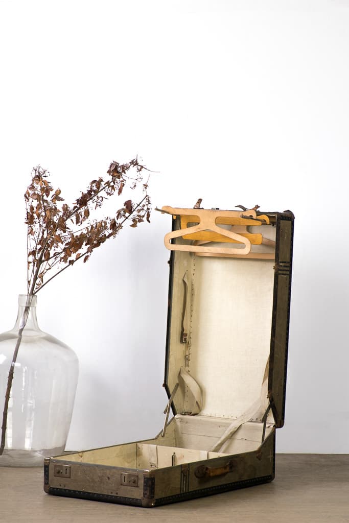 Early 20th Century Travel Wardrobe Trunk - French antique 行李箱 2