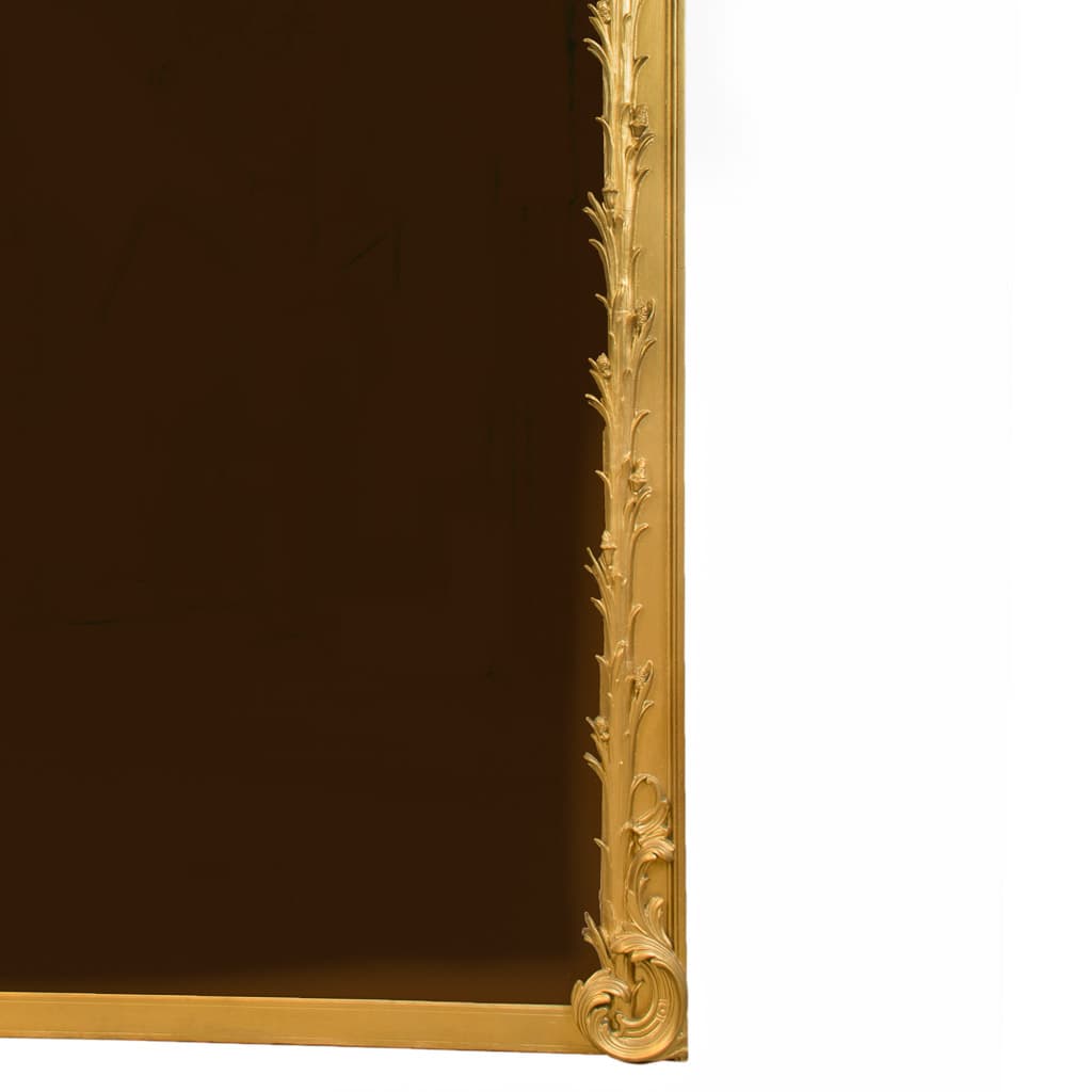 18th Century Gilt wood Overmantel Full Height Mirror - French antique mirrors 4