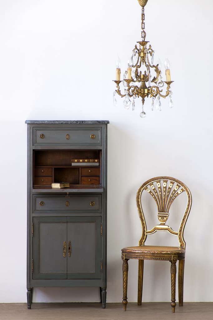 French Louis XVI Style Christal Chandelier - French antique 吊燈 3