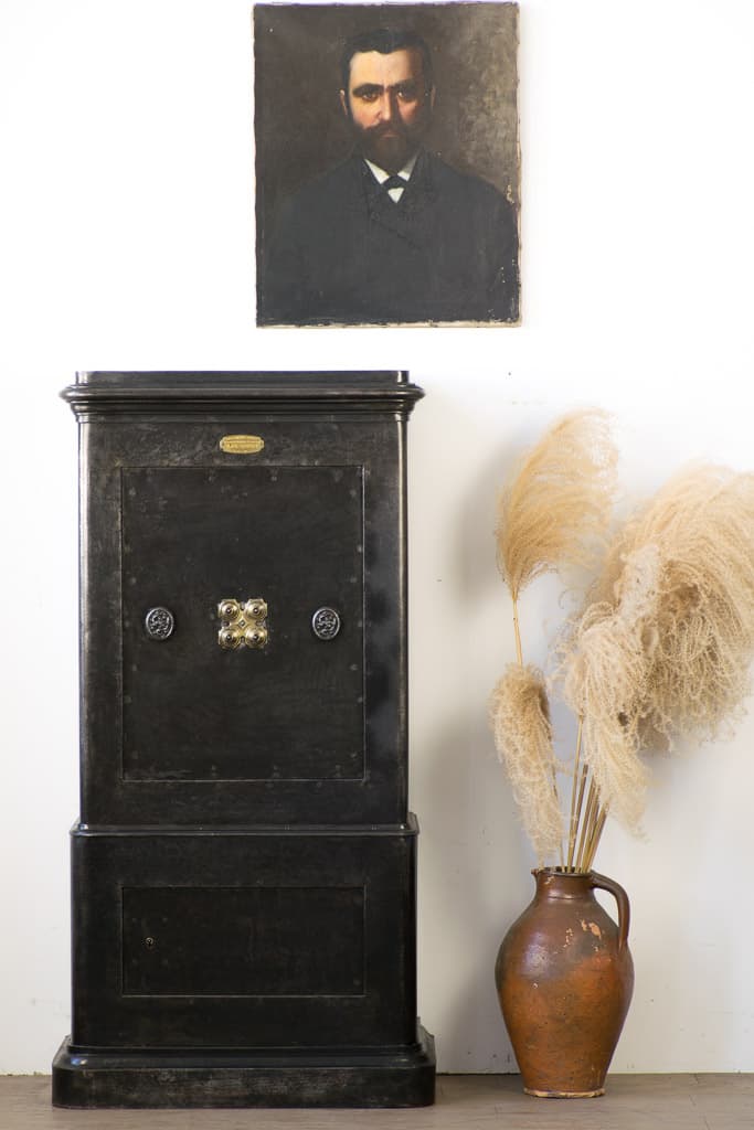Exceptional Late 19th Century Antique Safe Cabinet - French antique 保險箱 5
