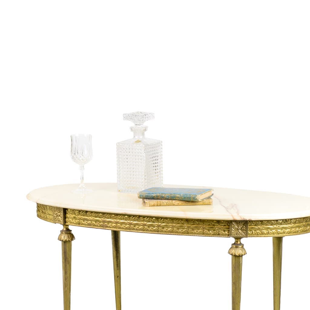 French Art Deco Ovale Low Table - French antique 矮桌 2
