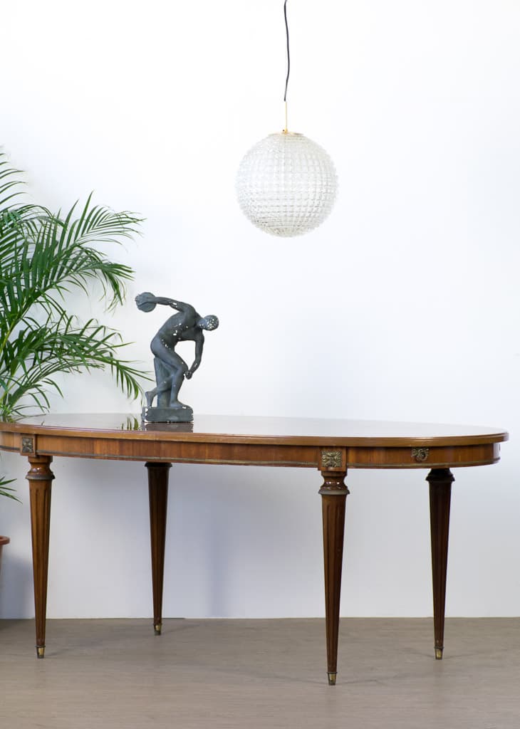 French Louis XVI Style Mahogany Dining Table - French antique 餐桌 2