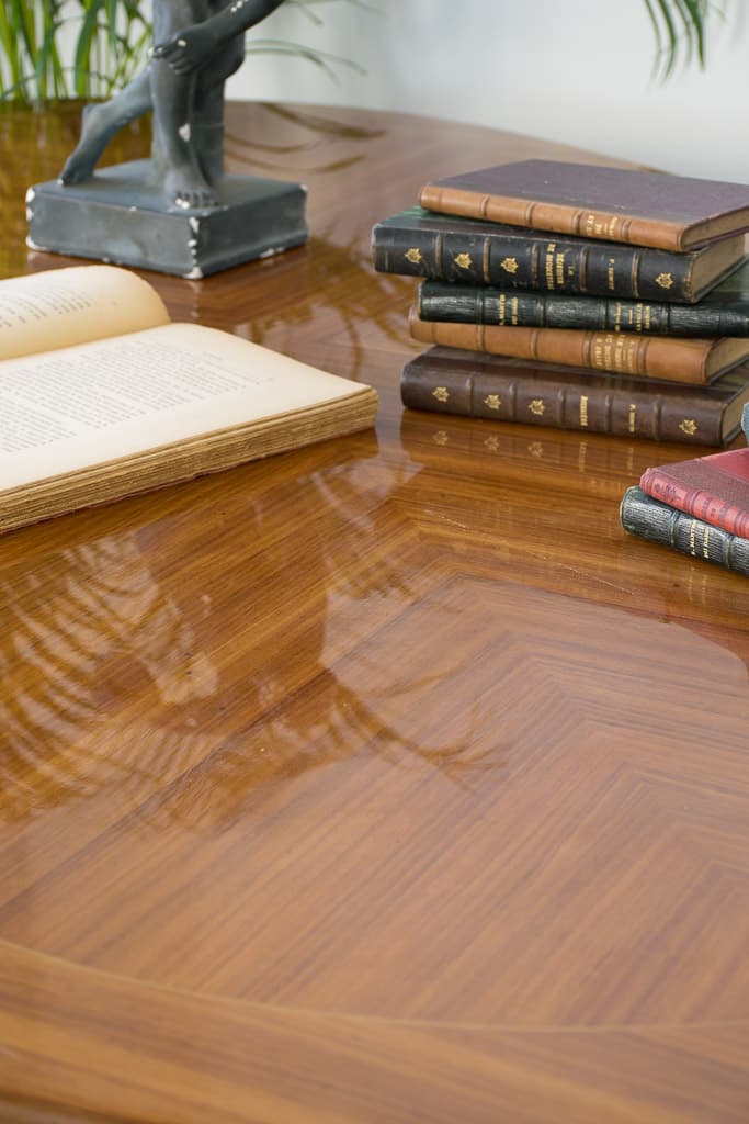 French Louis XVI Style Mahogany Dining Table - French antique 餐桌 4