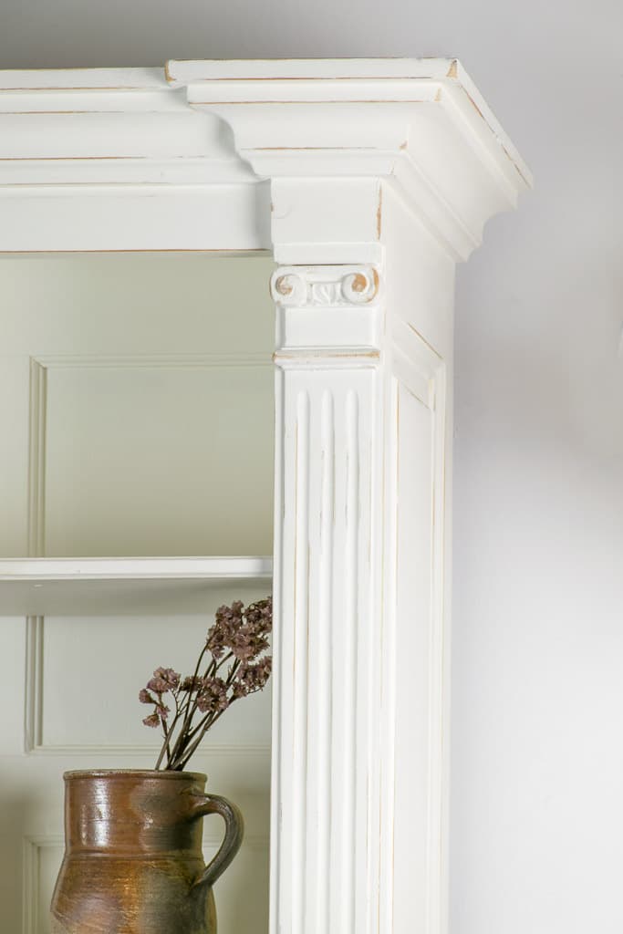 French Louis XVI Style Bookcase - French antique display cabinet 2