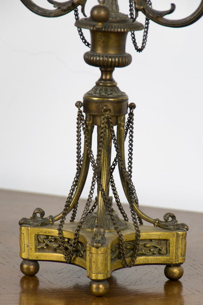 Pair of French Louis XV Style Candlestick - French antique 裝飾品 4