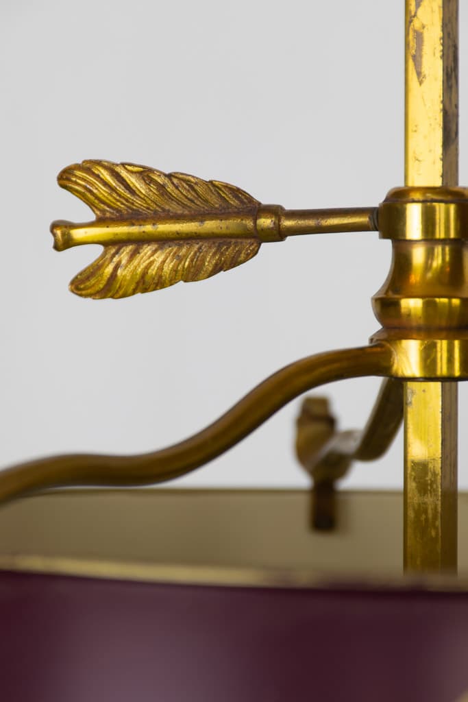 Early 20th Century Brass Bouillote Desk Lamp - French antique 桌燈 4