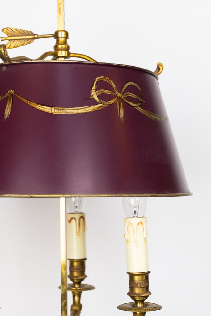 Early 20th Century Brass Bouillote Desk Lamp - French antique 桌燈 3