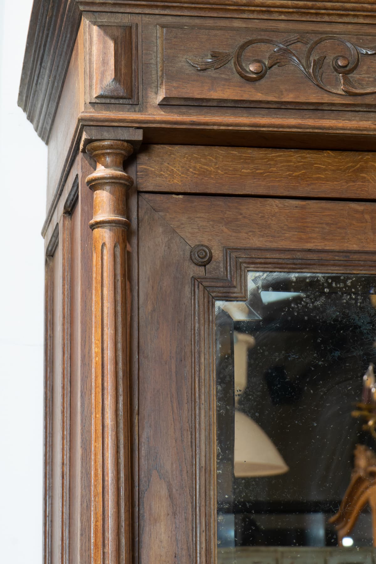 One of a Kind French Renaissance Revival Bookcase Cabinet - French antique bookcases & armoires 3