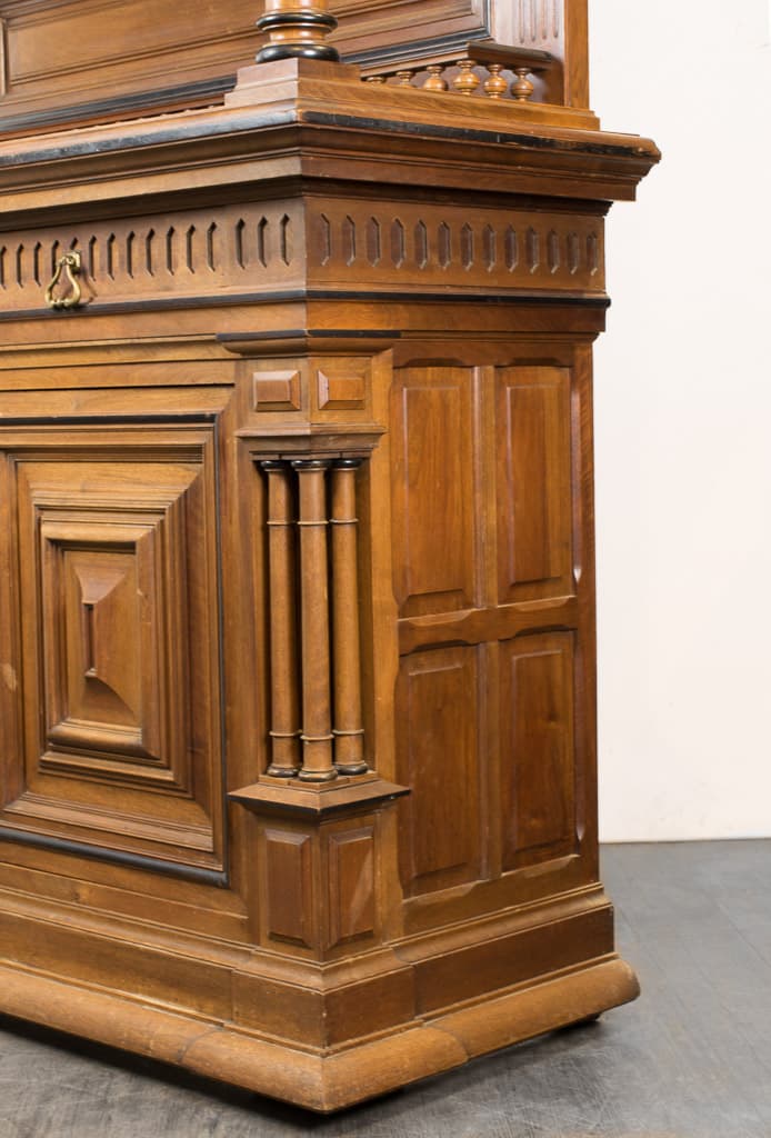 One of a Kind French Henry II Style Antique Cabinet - French antique bookcases & armoires 4