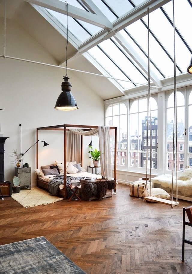 Black Enamel Vintage Industrial Pendant Light - French antique industrial lighting 3