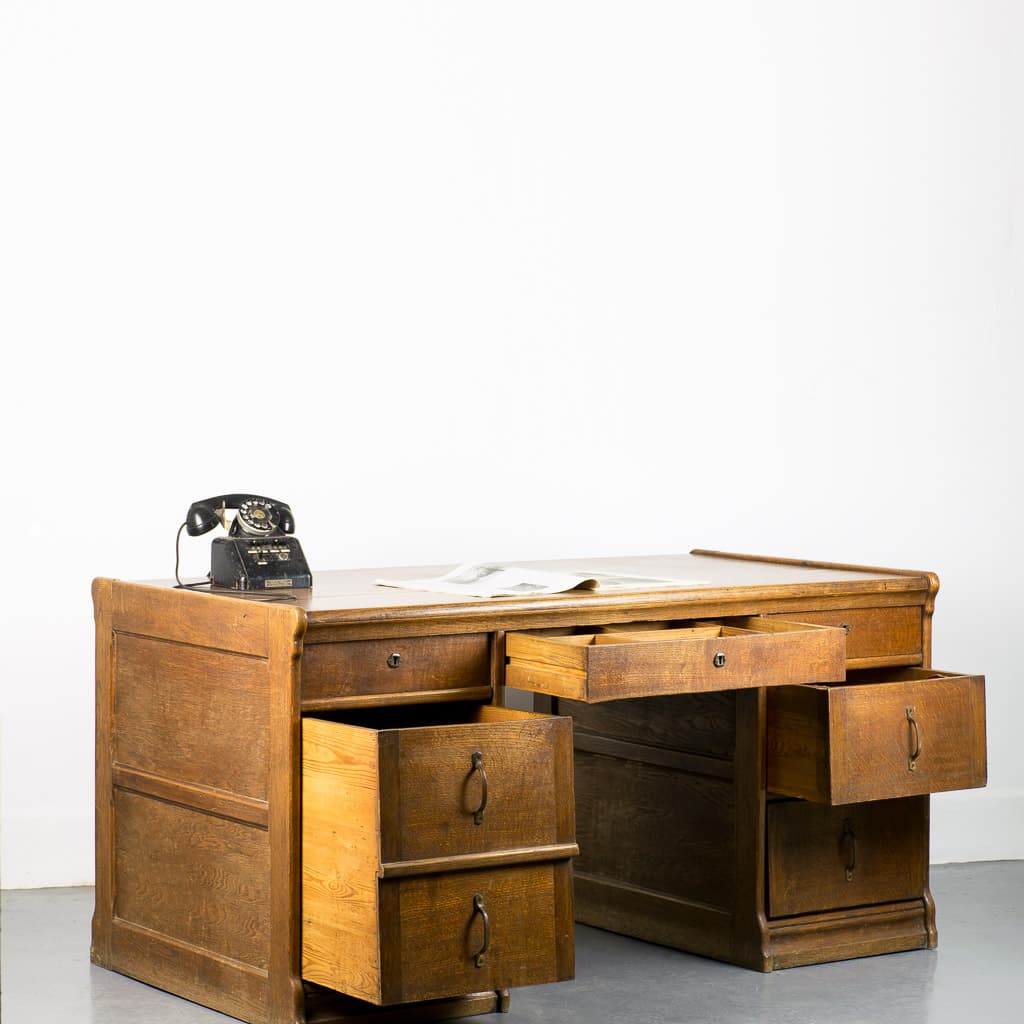 French School Teacher Desk - French antique desks 3