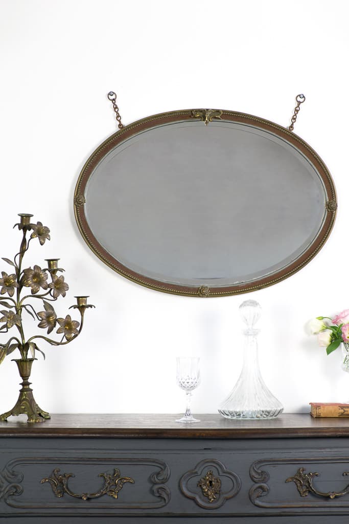Unique French Louis XVI Style Mirror - French antique mirrors 3