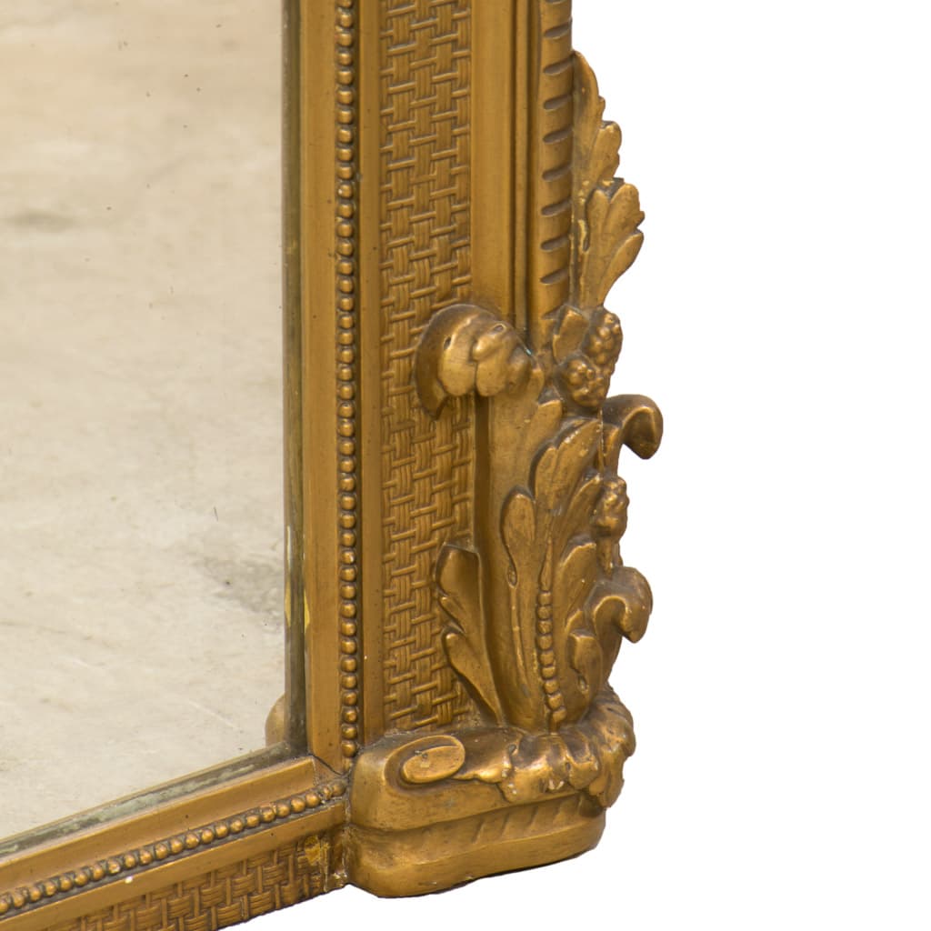 French 18th Century Louis XVI Style Gilt wood Full Height Mirror - French antique mirrors 3