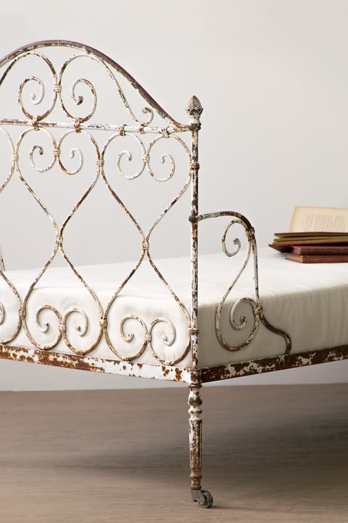 Handcrafted French 19th Century Wrought Iron Daybed - French antique 沙發 4