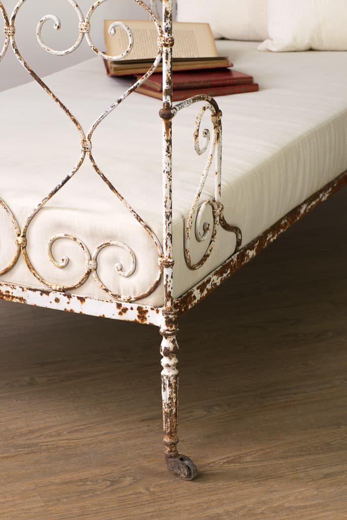 Handcrafted French 19th Century Wrought Iron Daybed - French antique 沙發 6