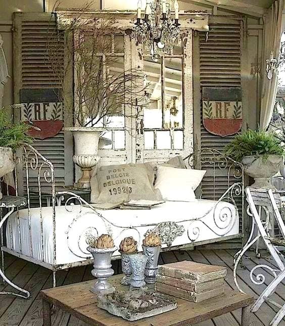 Handcrafted French 19th Century Wrought Iron Daybed - French antique 沙發 8