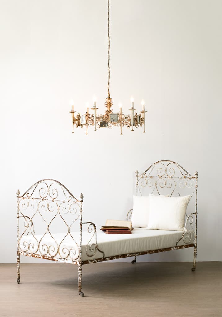 Handcrafted French 19th Century Wrought Iron Daybed - French antique 沙發 5