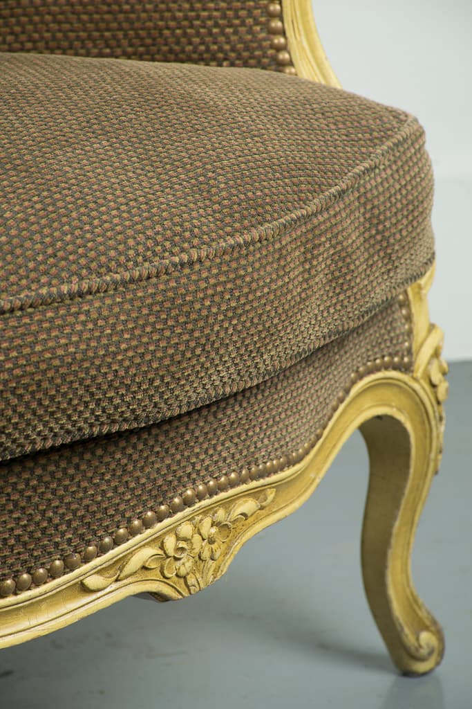 French Louis XV Style Armchair - French antique armchairs 2