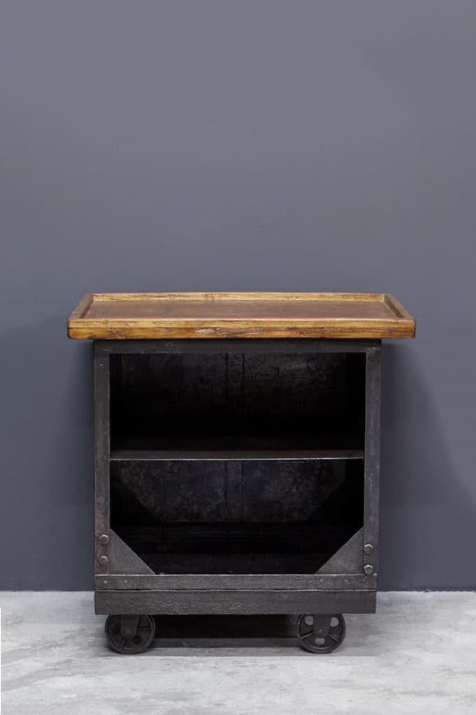 French Industrial Style Tool Cabinet - French antique industrial cabinets 2