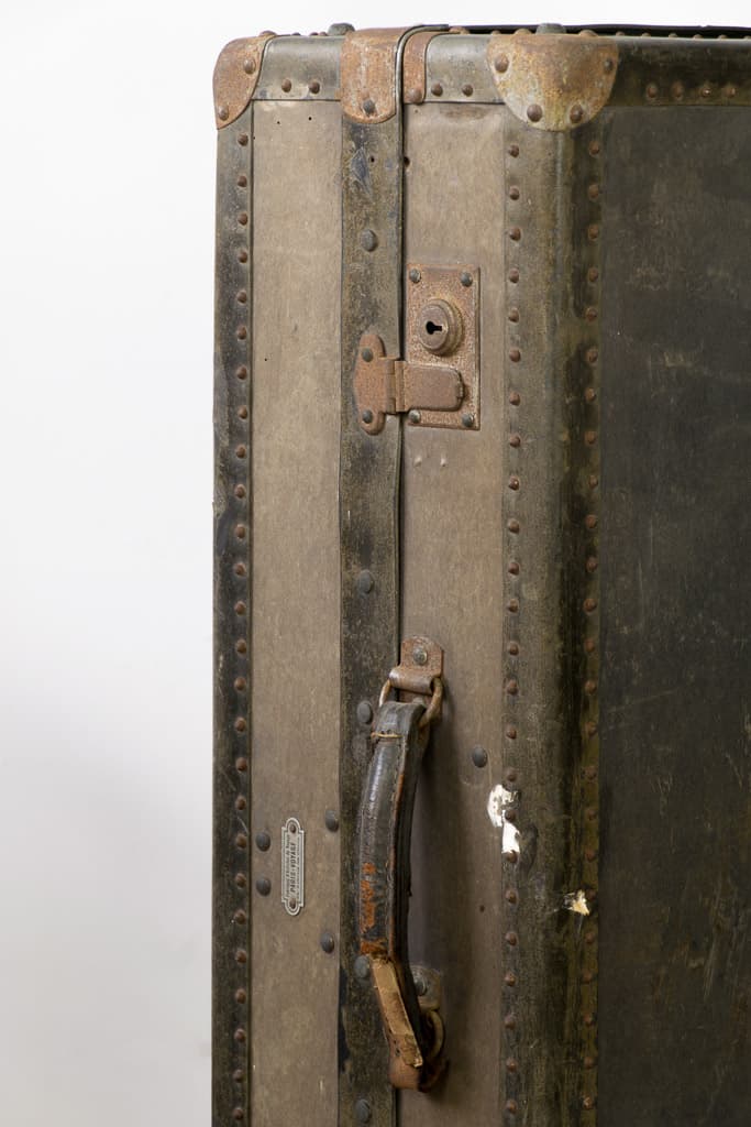 Early 20th Century Travel Trunk - French antique 行李箱 3