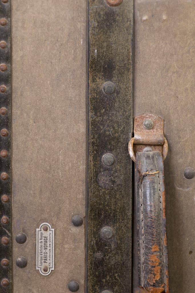 Early 20th Century Travel Trunk - French antique 行李箱 4