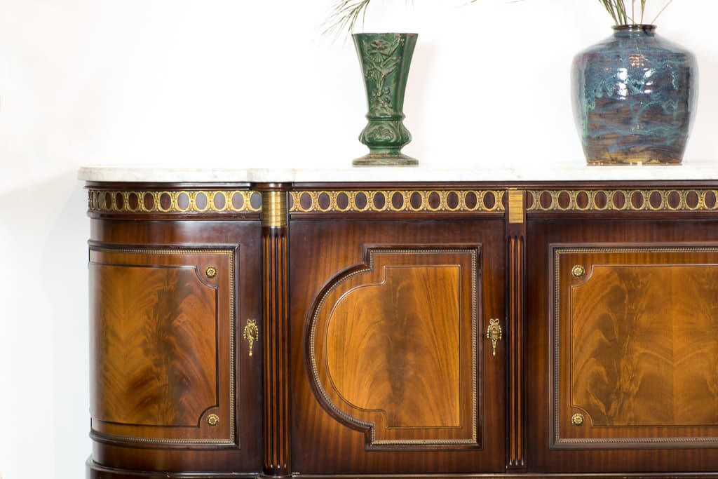 Exceptional Louis XVI Style Sideboard Signed JP Ehalt - French antique cabinets 2