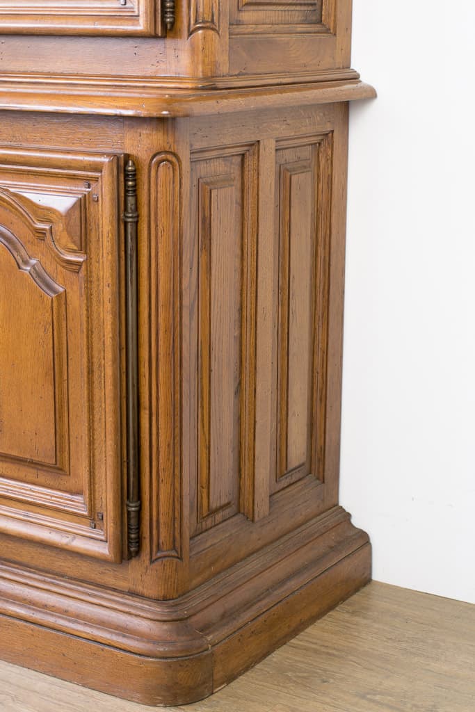 French Louis XVI Style Bookcase, Circa 1950' - French antique display cabinet 3