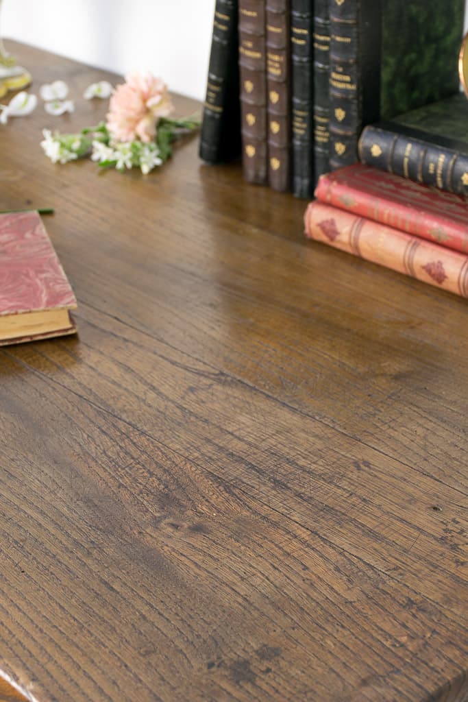 French Louis XVI Style oak Wood Desk - French antique 書桌 3