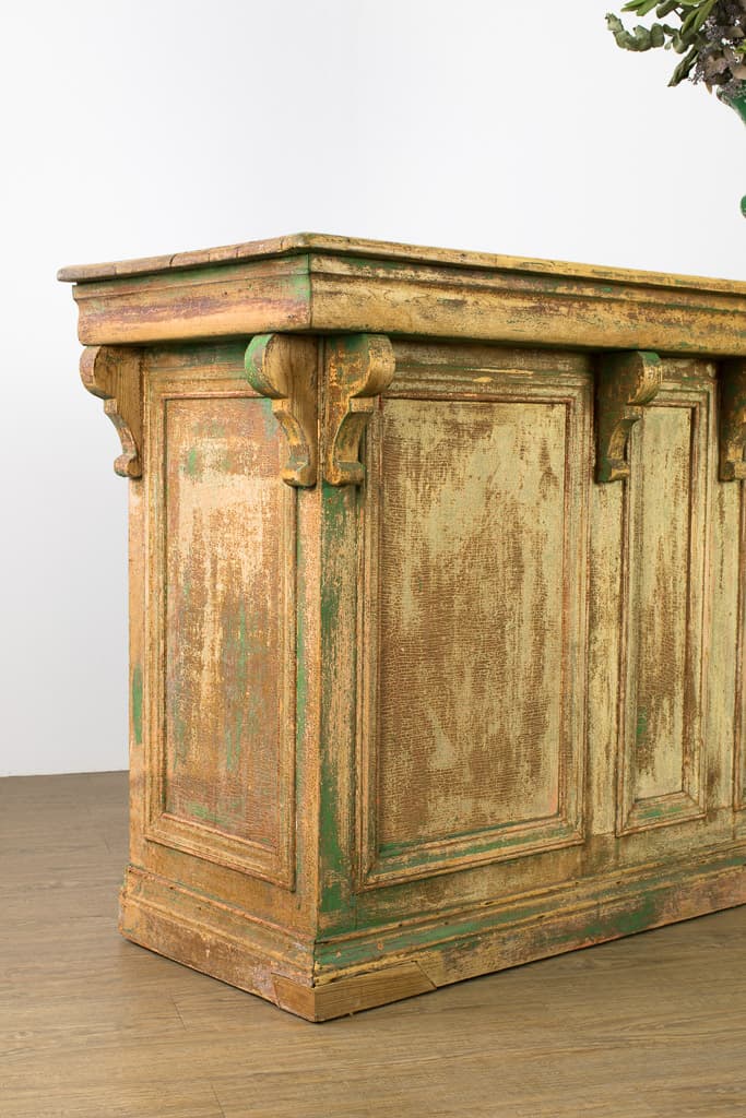 French 19th Century Shop Counter, original Patina - French antique 櫃檯 4