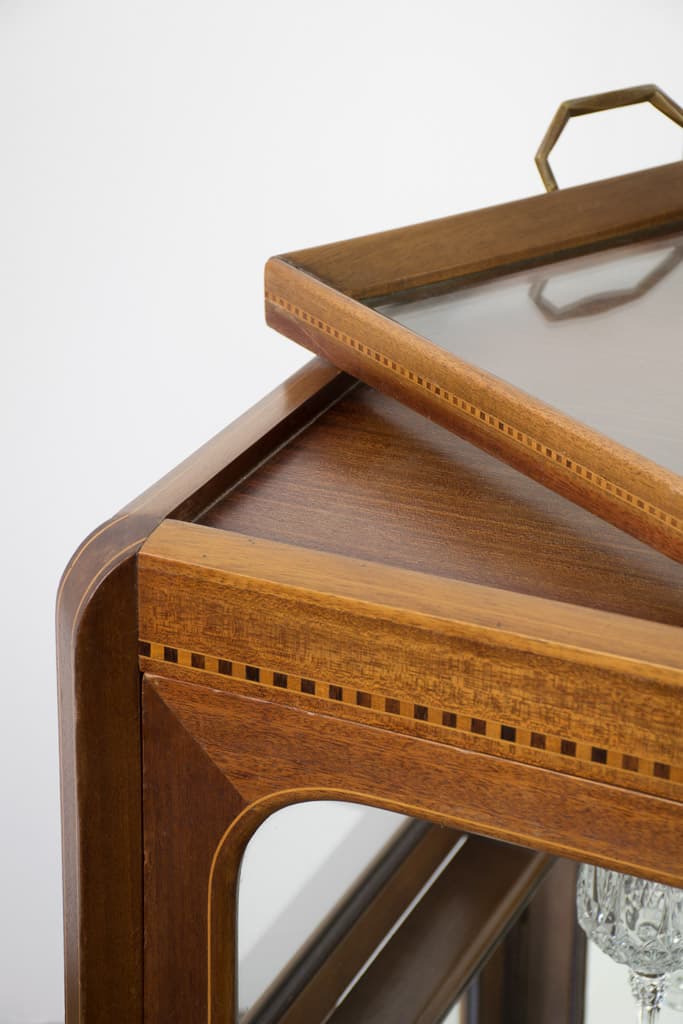 French Art deco Tea trolley - French antique side tables 4