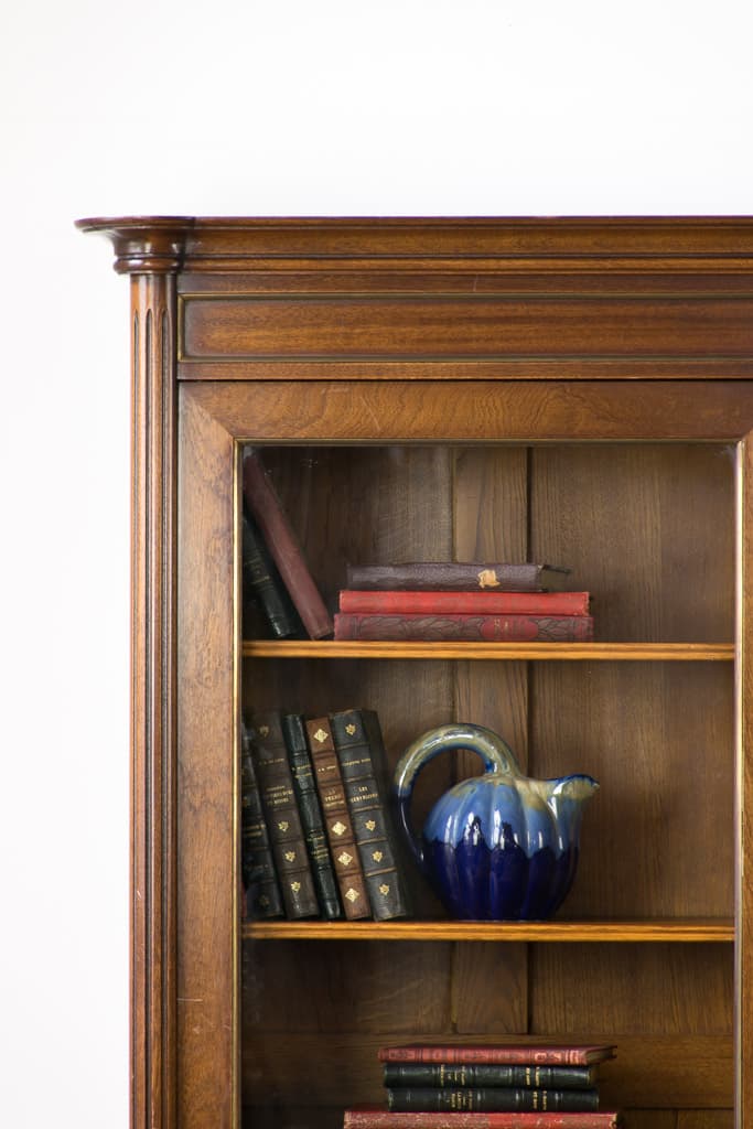 French Louis XVI Style Display Cabinet - French antique display cabinet 2