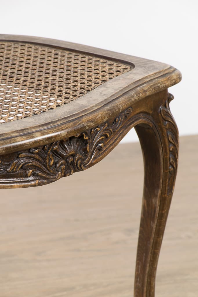 Set of Four French Louis XV Style Caned Chair - French antique 餐椅 4