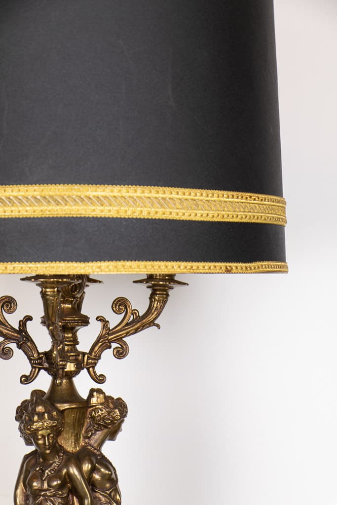 Beautiful Pair of Italian Desk Lamp, circa 1930 - French antique table lamps 4