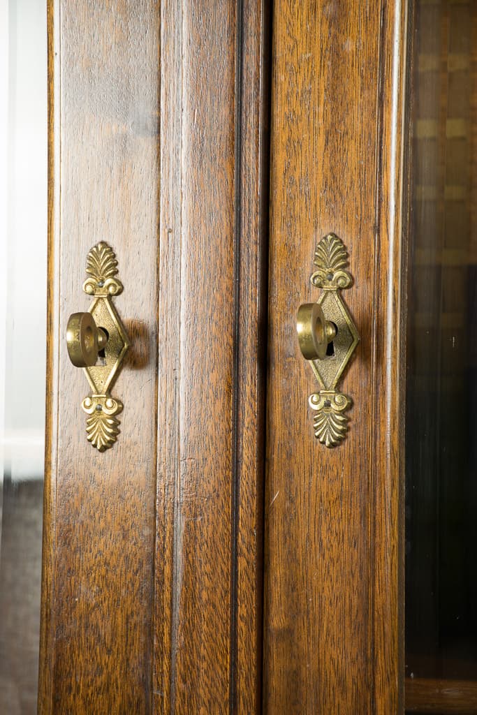 French Louis XVI Mahogany Antique Vitrine Bookcase - French antique 展示櫃 2